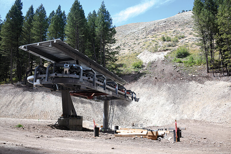 The new Broadway chairlift